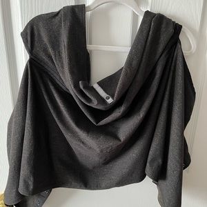 Lululemon Vinyasa Wrap Running Luon Suited Jacquard Black Dark Olive